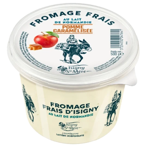 Image Fromage frais pomme caramélisée 0,5kg