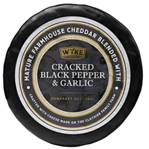 Image Wyke Cracked black pepper Cheddar 0,1kg