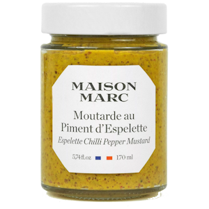 Image Moutarde au piment d'Espelette 170g