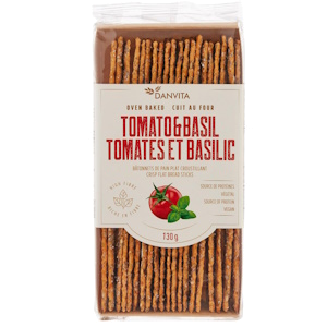 Image Craquelins fromage tomate basilic 130g