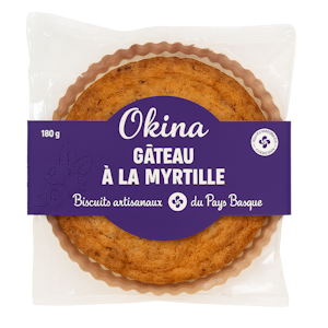 Image Gâteau myrtilles 100g