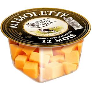 Image Échantillons cubes Mimolette pot 130g